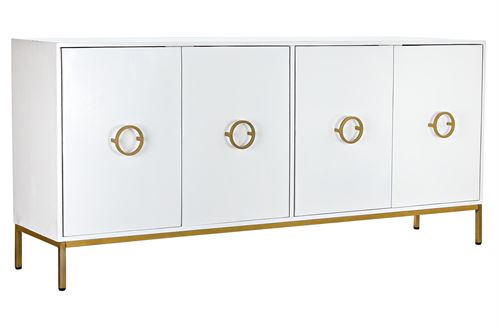 BUFFET MANGO METAL 180X40X80 BRANCO