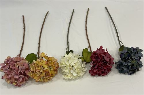 53088 FLOR HASTE HORTENSE 66CM