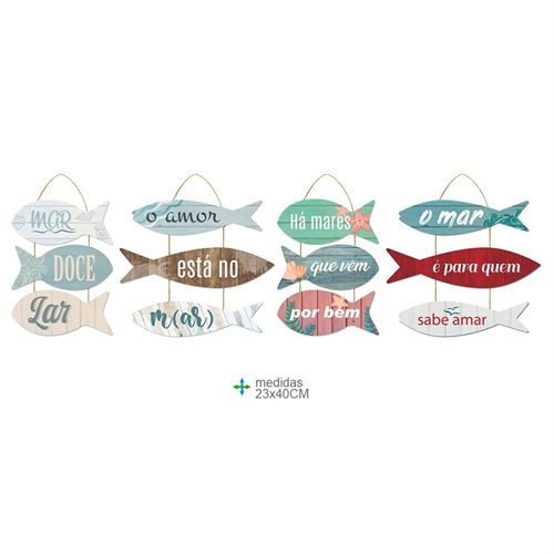 BD-76268 PLACA PAREDE MADEIRA 23X40CM