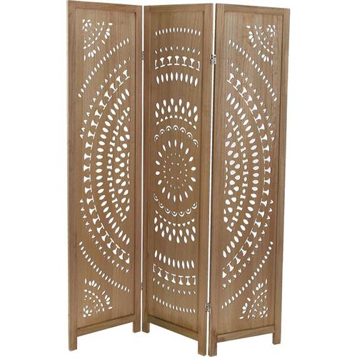 21520027 BIOMBO PAULONIA NATURAL 120X2X170CM