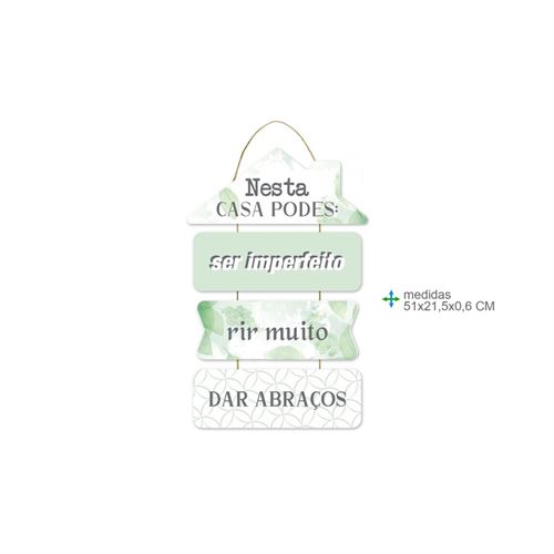 BD-77211 PLACA PAREDE 51X21X0,6CM