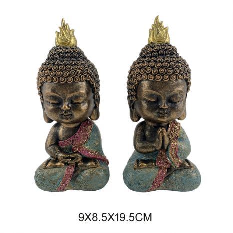 FD-190727 FIGURA RESINA 9X8,5X19,5 BUDA 2 MOD