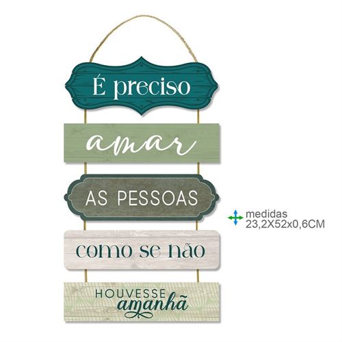 BD-79274 PLACA PAREDE MDF 23,2X0,06X52CM