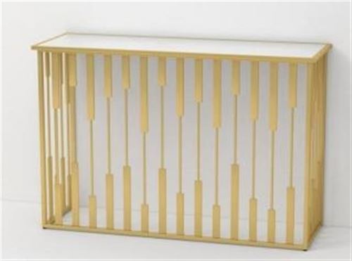 137332890 CREDENCIA DOURADA 120X40X80CM