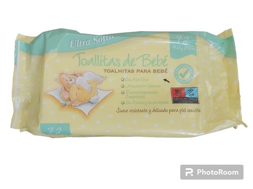 TOALHITAS DE BEBE ULTARSOFTIES 72UN