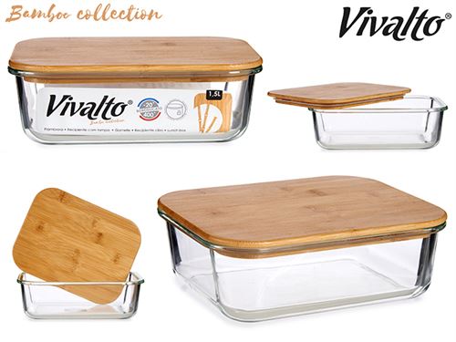 66257 CX VIDRO TAMPA BAMBU 1,5L