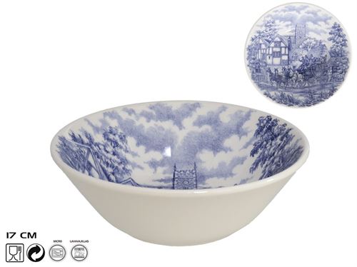36205 TAÇA BOL 17CM 500ML AZUL