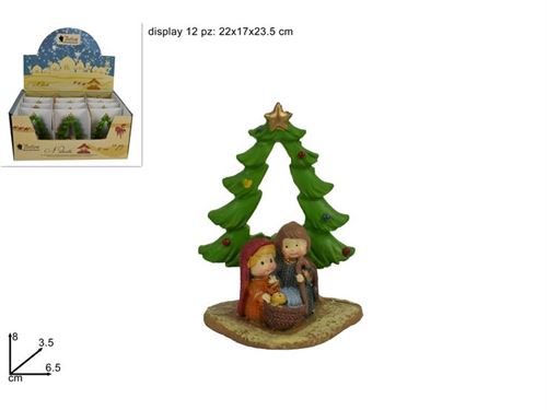 033594 PRESEPIO NATAL 8CM