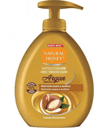 NAURAL HONEY SKIN CARE SABONETE LIQ. ARGAO 300ML