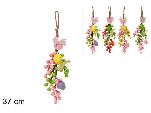 422121 DECORAÇAO PASCOA PENDURAR 35CM