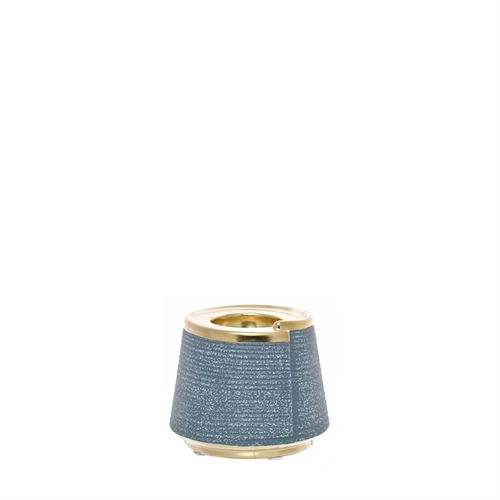 28441 CASTIÇAL CERAMICA GOLDEN GRANIT 10X9CM