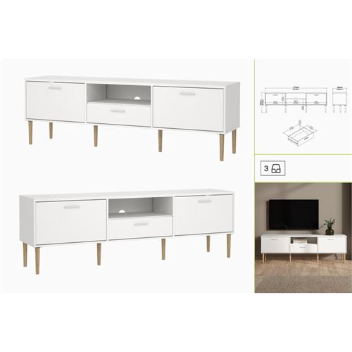 P070696707 MOVEL TV 904084949 BRANCO 177,2X39,8X56,8CM