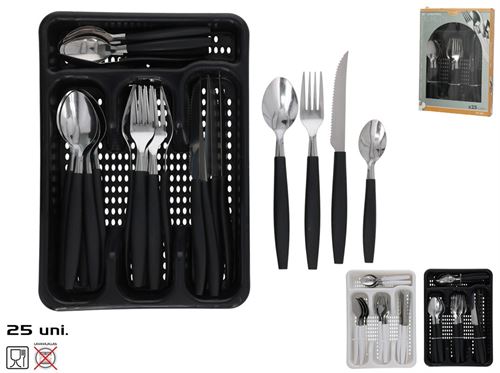 541341 TALHERES 25PÇS 29X20CM