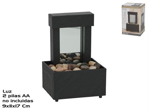 406930 FONTE COM LUZ PATIO 9X7X11