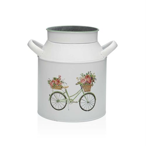 22510020 VASO METAL DECORAÇAO BICICLETA