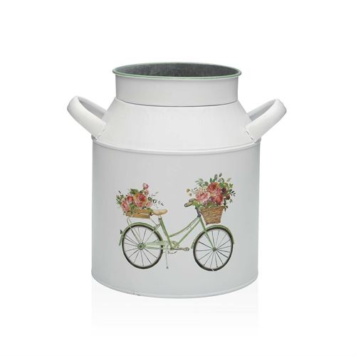 VASO METAL DECORAÇAO BICICLETA