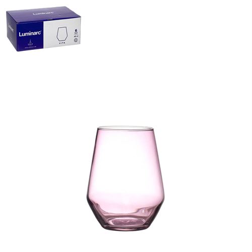 80226 COPO LUMINARC VITA PEONI 40 CLS X6