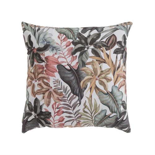 804366 ALMOFADA LONITA IMPRESSO FEUILLES 43 X 43 CM