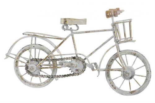 DH-185458 VEÍCULO DE DECORAÇÃO FERRO 35X20X11 BICICLETA