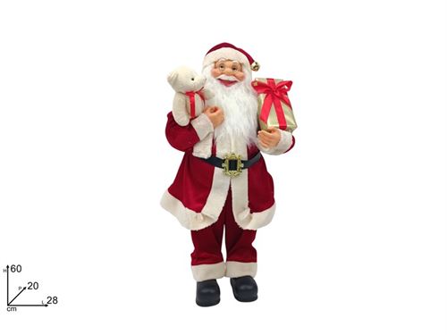 486154 PAI NATAL 60CM URSO