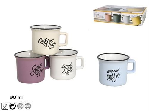 982672 CANECA CERAMICA 90ML