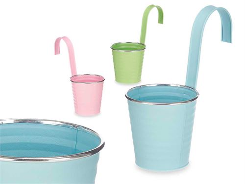 94264 VASO PARA PENDURAR BORDA PRATEADA SORT 3