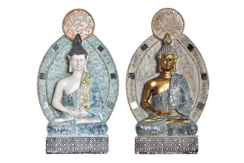 FD- 195416 FIGURA RESINA 12,3X7,7X21,5 BUDA DESGASTADO 2 MOD.