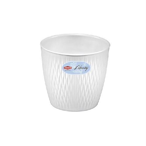 VASO LIBERTY BRANCO Ø25X23 CM