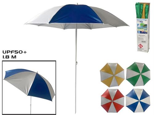 219158 CHAPEU SOL 180CM 22/25MM METAL/NYLON 4STD