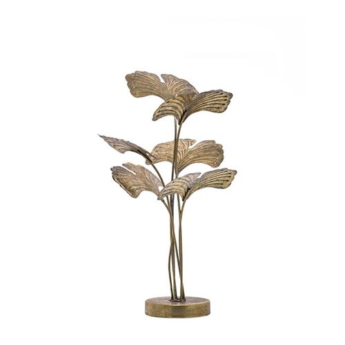 DECORAÇAO METAL PLANTA 34,5X30X55,5CM