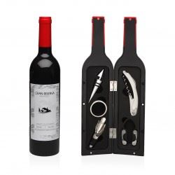 21220103 CONJUNTO GARRAFA 5 UTENSÍLIOS GRAN RISERVA