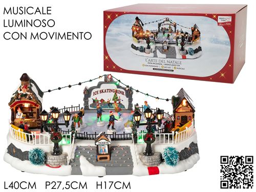 442445 CENARIO NATAL COM LUZ ,MOVIMENTO E SOM