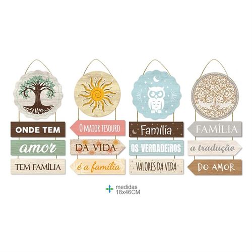 BD-76266 PLACA PAREDE MADEIRA 18x46cm
