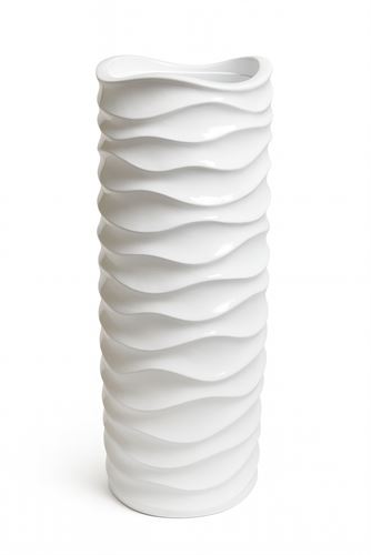 107034705 VASO RESINA BRANCO 36X36X90CM