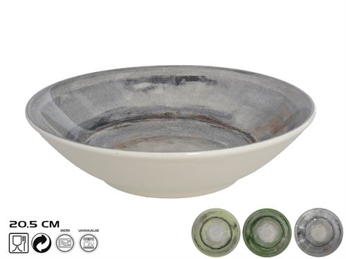 110677 PRATO CERAMICA FUNDO 20,5CM