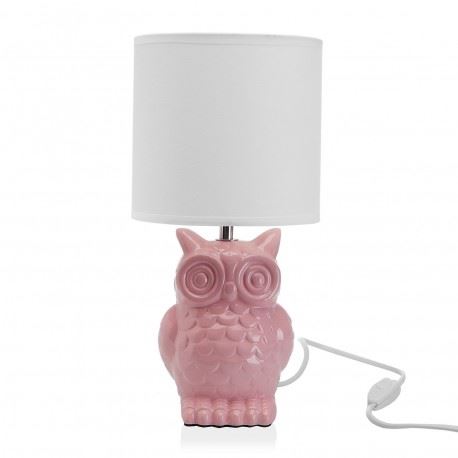 20790068 CANDEEIRO CERAMICA MOCHO ROSA