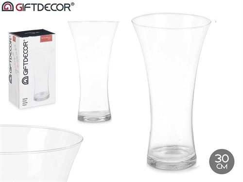 90478 JARRA VIDRO DECORATIVO 30CM