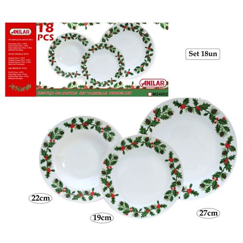 M24002 SERVIÇO CERAMICA NTL 18PÇS