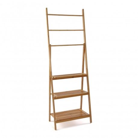15810532 TOALHEIRO BAMBU 3 PRATELEIRAS 53X30X153CM