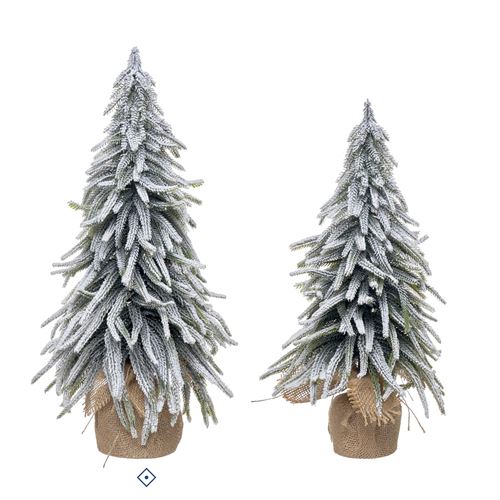 90283 ARVORE NATAL JUTA COM NEVE 52CM