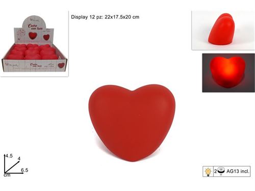 729584 CORAÇAO LUMINOSO 5,5CM