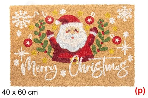 117027 TAPETE VERGA DECORADO PAI NATAL 40X60CM