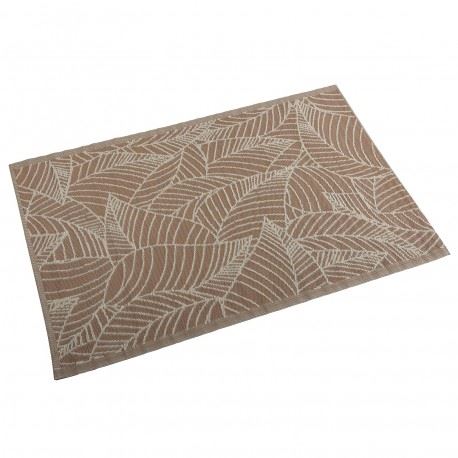 17370431 CARPETE BEGE C/FOLHAS 180X120CM