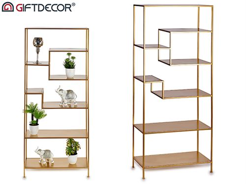 83910 ESTANTE METAL GEOMETRIC 75X170CM MDF MTL