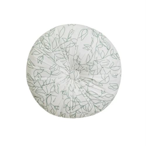 805749 ALMOFADA VELUDO IMPRESSO BELLS OLIVA 40 X 40 CM