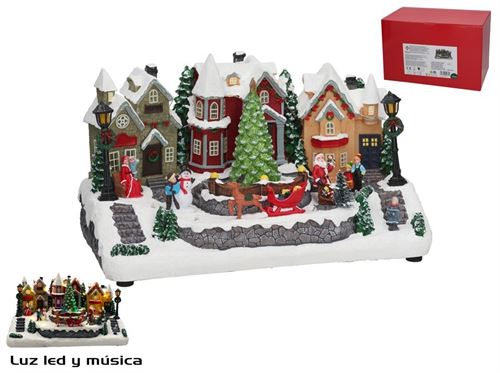 509815 ALDEIA NATAL C/LED 32X18,5X18,7CM