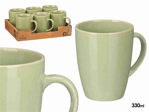 10125 CANECA VERDE MENTA 330ML