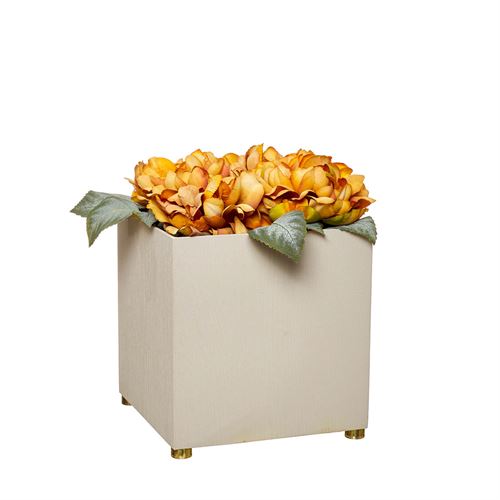 46127 CAIXA WHITE WOOD PEONEAS LARANJA GR