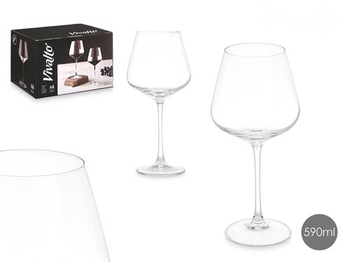 85911 CÁLICE DE VINHO CÓNICO GRANDE 590ML