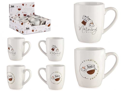 CANECA PORCELANA COFFE LOVE 2SORT